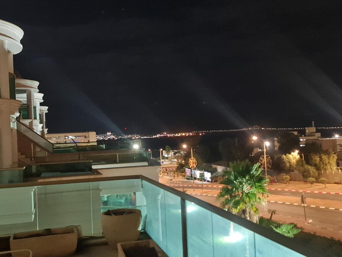 La-Palmore Luxury Apart-Residense Resort With Pool First Line Sea Side Eilat Exteriör bild